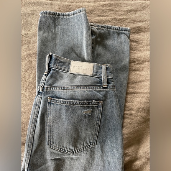 SOLD PISTOLA KEATON HIGH RISE SLIM STRAIGHT LEG JEAN - Picture 4 of 5